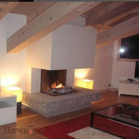 Каминная топка Totem 3 Faces 800 фото 3