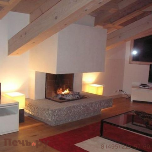 Каминная топка Totem 3 Faces 900 фото 2