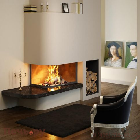 Каминная топка Totem Galbe Lateral 900 фото 7