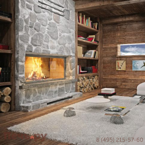 Каминная топка Totem Horizon 1100 фото 3