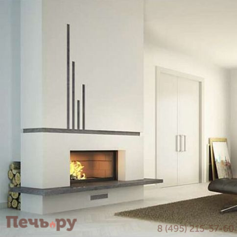 Каминная топка Totem Horizon 800 Technika с опцией шиберной заслонки фото 3