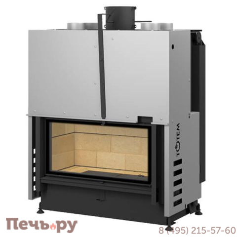 Каминная топка Totem Horizon 800 Technika с опцией шиберной заслонки фото