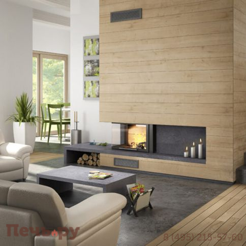 Каминная топка Totem Lateral 800 TECHNIKA с опцией шиберной заслонки фото 3