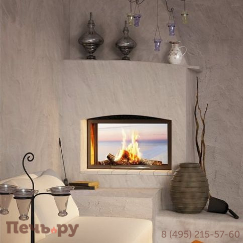 Каминная топка Totem Recto Frontal 1000 Verso Battant фото 3