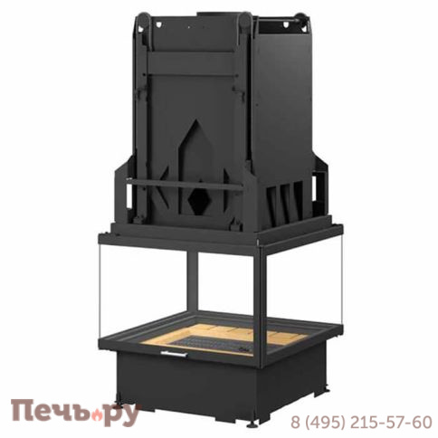 Каминная топка Totem Suspendu 4 Faces 700 Technika (подвесная; c основанием) фото