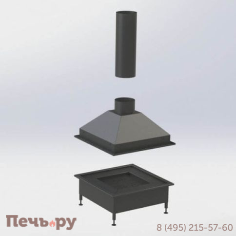 Каминная топка Virtu Style Space VO 8080 фото