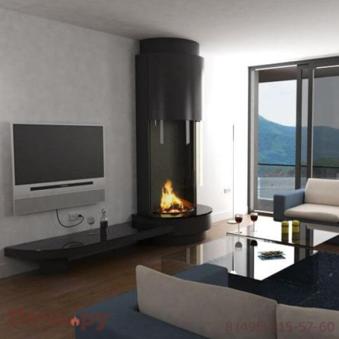 Каминная топка Virtu Style Space VO-SC со стеклами фото 3