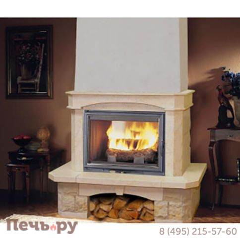 Каминный портал Promet Тамиза (Crema Nova колотый) фото