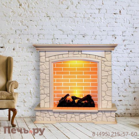 Каминокомплект Dimplex Opti-Mist Preston с очагом Cassette 600 NH фото