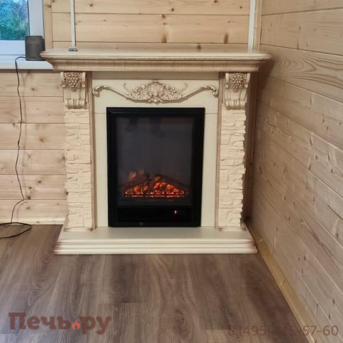 Каминокомплект Dimplex Opti-Myst Adriana - Cлоновая кость с очагом Atherton фото 2