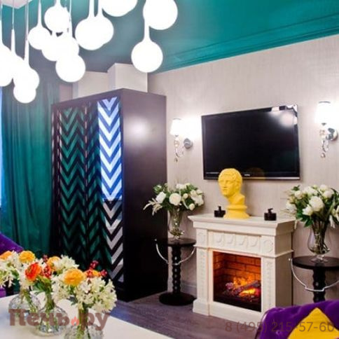 Каминокомплект Dimplex Opti-myst Ampir с очагом Cassette 400 LNH-INT PS (без дров) фото 4