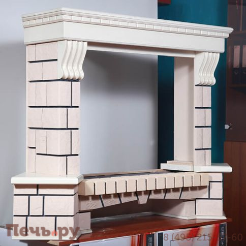 Каминокомплект InterFlame Exter / Экстер с очагом Panoramic 02-33 Led FX фото 10