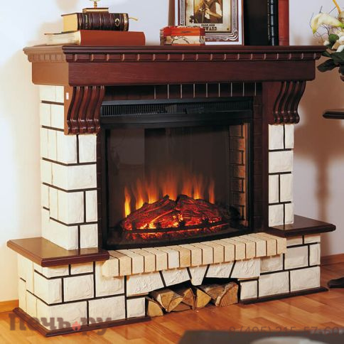 Каминокомплект InterFlame Exter / Экстер с очагом Panoramic 02-33 Led FX фото 9