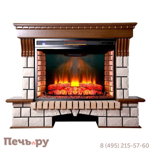 Каминокомплект InterFlame Exter / Экстер с очагом Panoramic 02-33 Led FX фото