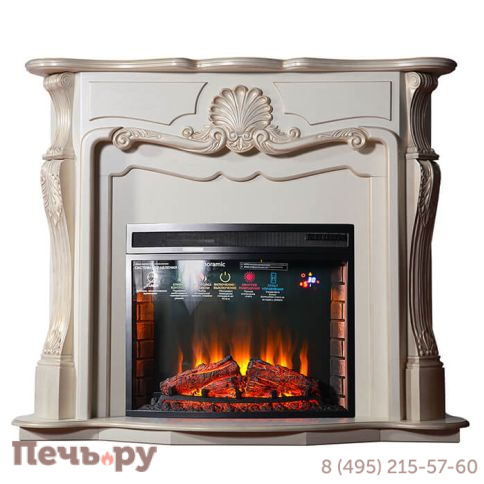 Каминокомплект InterFlame Gracia / Грация с очагом Panoramic 28 Led FX фото 2