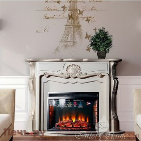 Каминокомплект InterFlame Gracia / Грация с очагом Panoramic 28 Led FX фото 4