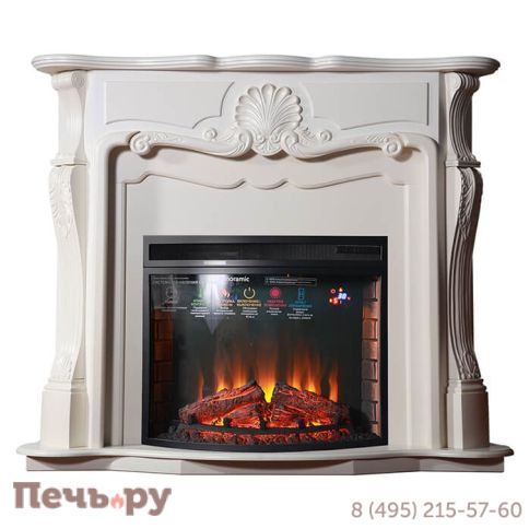 Каминокомплект InterFlame Gracia / Грация с очагом Panoramic 28 Led FX фото