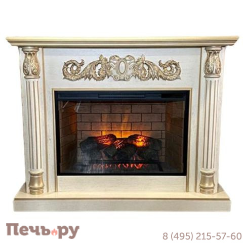 Каминокомплект InterFlame Лорд с Foton 21-33 LED FX QZ фото