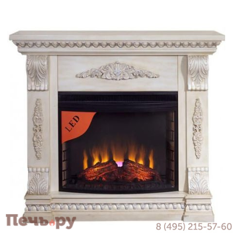 Каминокомплект InterFlame Miletta / Милетта с очагом Panoramic 28 Led FX фото