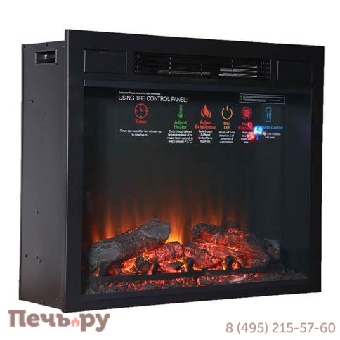 Каминокомплект InterFlame Santana/ Сантана с очагом Sirius 30 LED FX фото 2