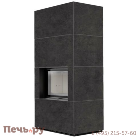 Каминокомплект Kratki Pro Floki в облицовке Fokos Grafite фото 4