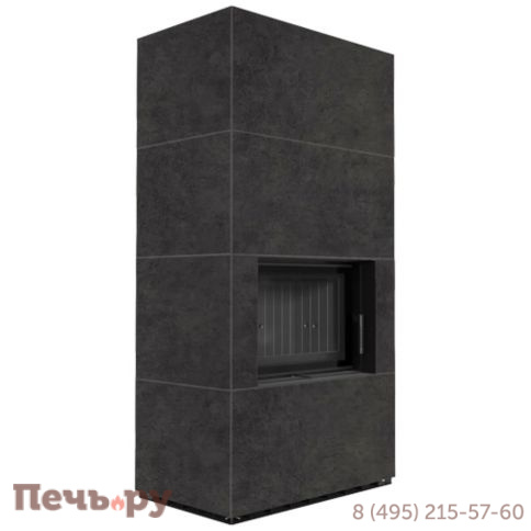 Каминокомплект Kratki Pro Floki в облицовке Fokos Grafite фото 5