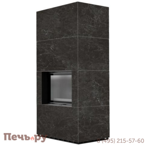 Каминокомплект Kratki Pro Floki в облицовке Naturali Nero Greco фото 3