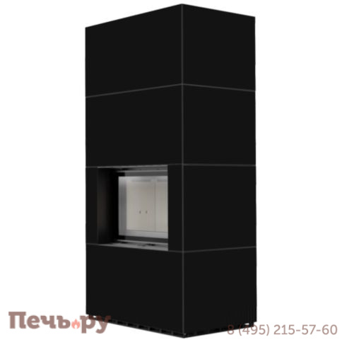 Каминокомплект Kratki Pro Floki в облицовке Nero Assoluto фото 4