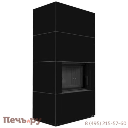 Каминокомплект Kratki Pro Floki в облицовке Nero Assoluto фото 5