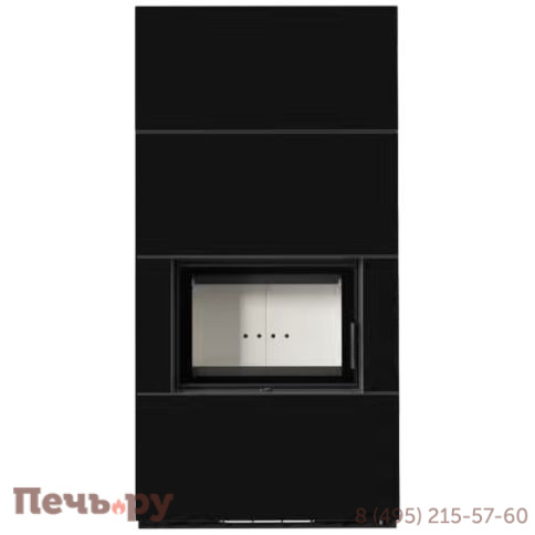 Каминокомплект Kratki Pro Floki в облицовке Nero Assoluto фото