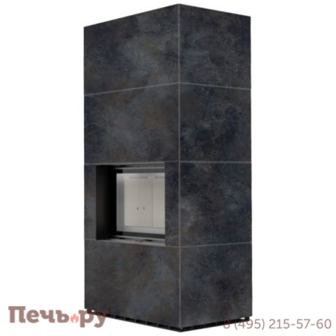 Каминокомплект Kratki Pro Floki в облицовке Ossido Nero фото 4