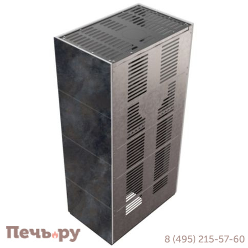 Каминокомплект Kratki Pro Floki в облицовке Ossido Nero фото 6