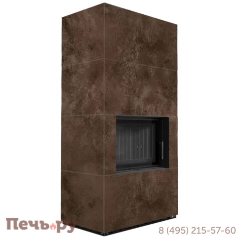 Каминокомплект Kratki Pro Floki в облицовке Oxide Moro фото 5