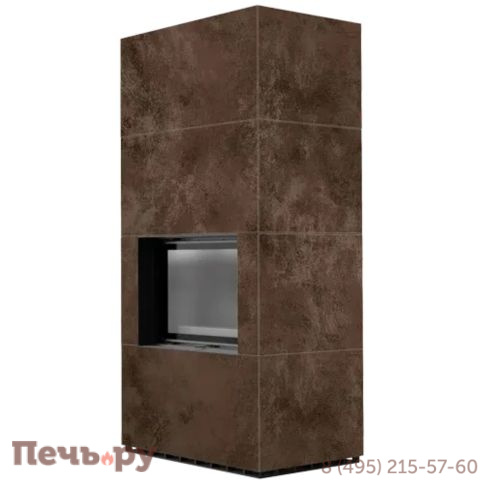 Каминокомплект Kratki Pro Floki в облицовке Oxide Moro фото 6