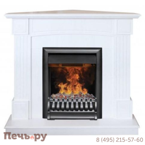 Каминокомплект RealFlame Andrea Corner WT с очагом 3D Oregan фото