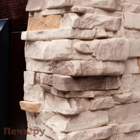 Каминокомплект RealFlame Dublin Rock с очагом Fobos Lux Black RC фото 6