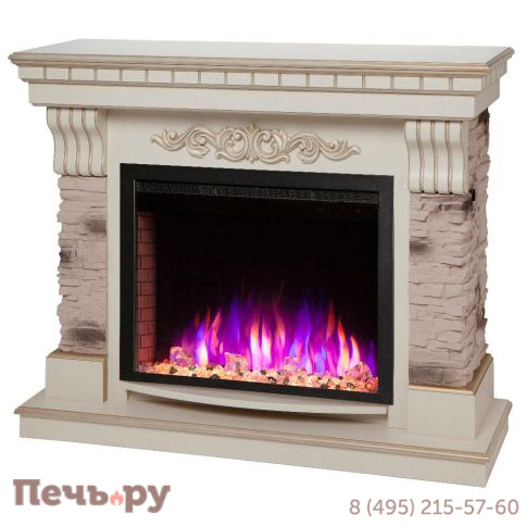 Каминокомплект RealFlame Marseilles с очагом Saphir 25.5 фото 3