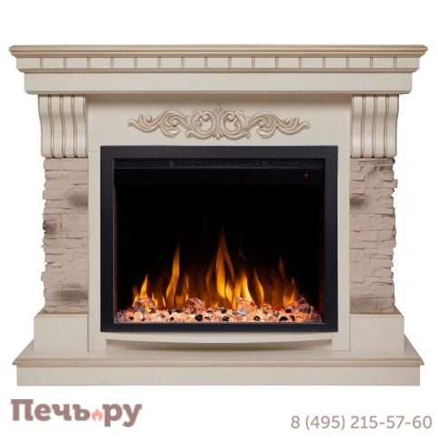 Каминокомплект RealFlame Marseilles с очагом Saphir 25.5 фото