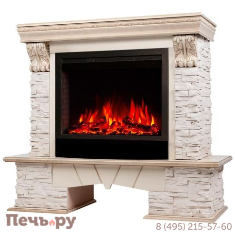 Каминокомплект RealFlame Rockland с очагом Saphir 25.5 фото 7