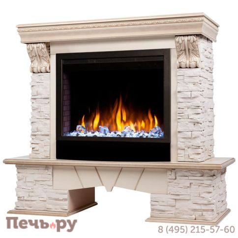 Каминокомплект RealFlame Rockland с очагом Saphir 25.5 фото 8