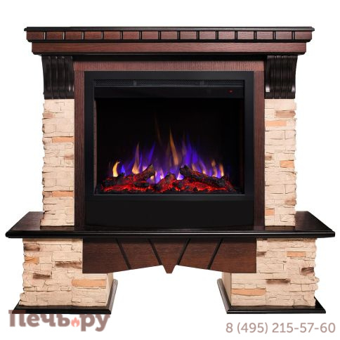 Каминокомплект RealFlame Rockland с очагом Saphir 25.5 фото