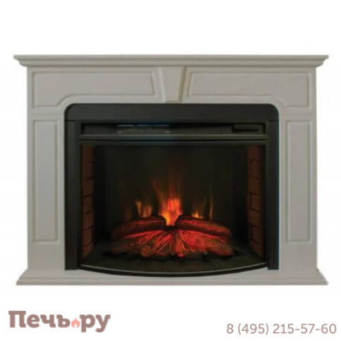 Каминокомплект RealFlame Theodor WT с очагом Firespace 33 S IR фото