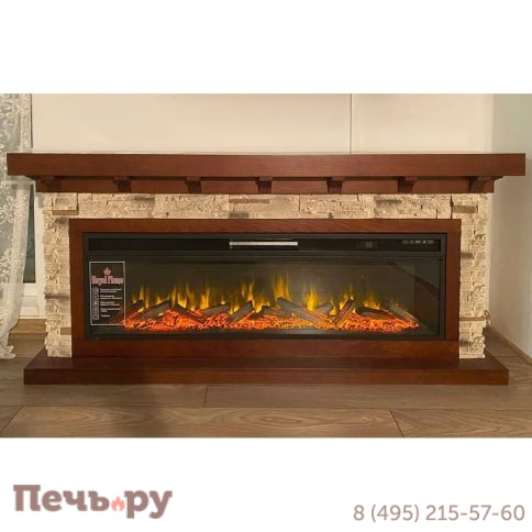 Каминокомплект Royal Flame Chalet 60 с очагом Vision 60 LOG LED фото 6