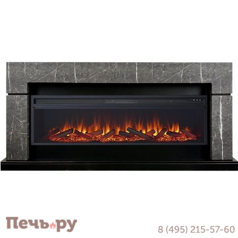 Каминокомплект Royal Flame Lindos 60 SFT с очагом Vision 60 LOG LED фото