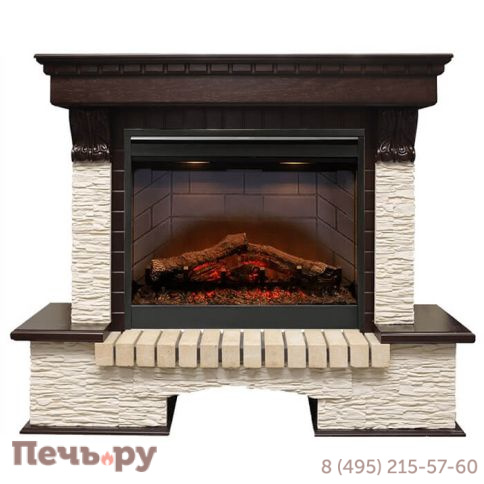 Каминокоплект Dimplex Pierre Lux мелкий сланец с очагом Symphony DF2608-EU фото