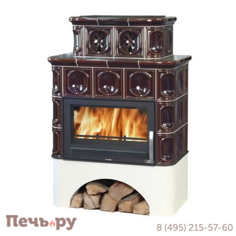 Керамическая печь ABX Karelie, с теплообменником фото 2