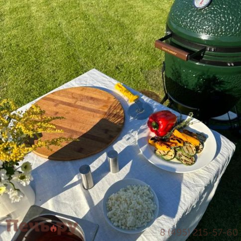 Керамический гриль Green Kamado L фото 15