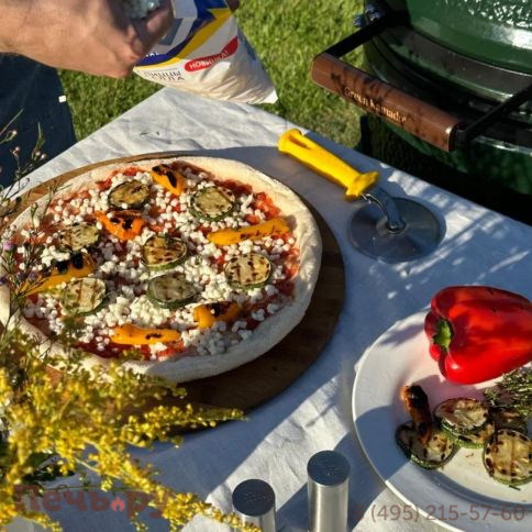 Керамический гриль Green Kamado L фото 16