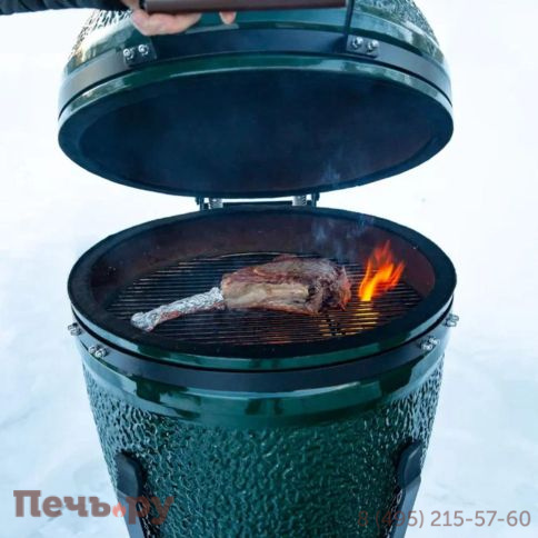 Керамический гриль Green Kamado L фото 6