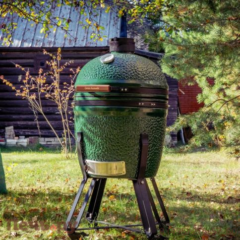 Керамический гриль Green Kamado L фото 8